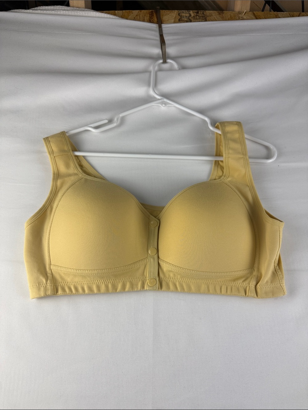Daisy Bra Wire-Free Front Snap Bras 3-Pack Women's 2XL NWT Comfort Bras